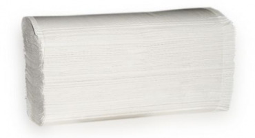 Полотенца листовые арт. 251 (250л, 1сл, белые, Ц, 22х23,в уп 20 пачек)
